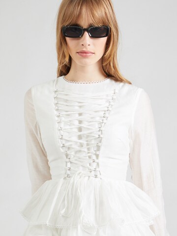 True Decadence Dress in White