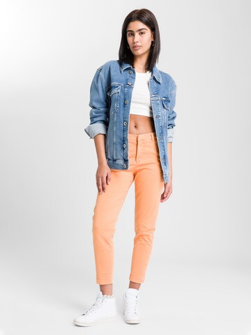 Cross Jeans Slim fit Pants in Orange