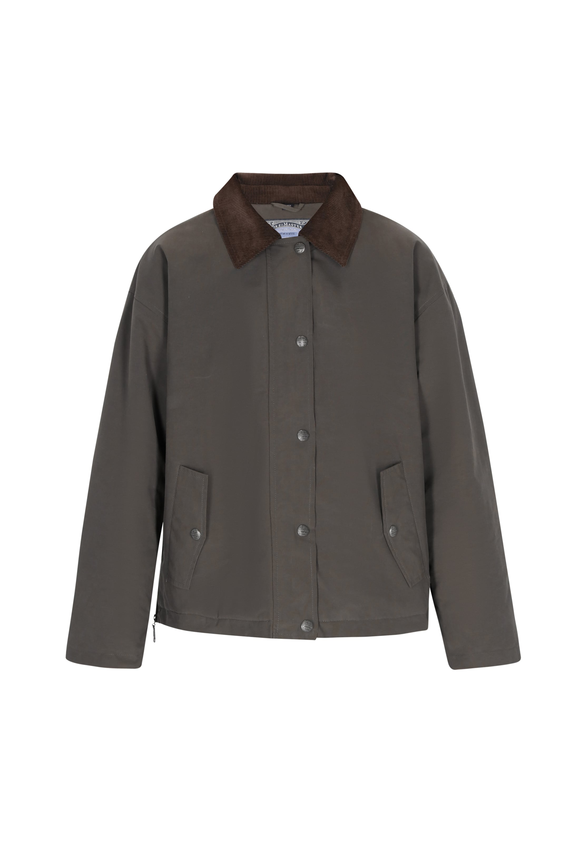 DreiMaster Vintage Преходно яке в зелено: отпред