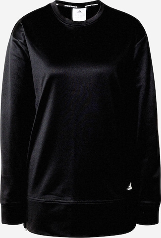 ADIDAS SPORTSWEAR Sport sweatshirt 'Aeroready' i svart: framsida