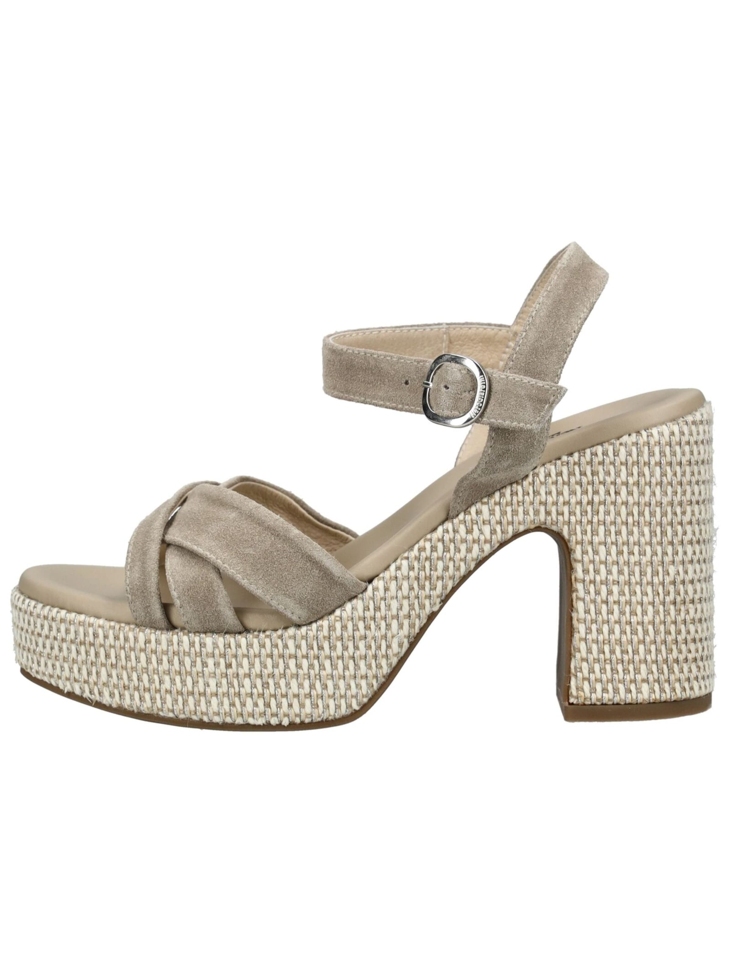 Nero Giardini Sandalen met riem in Beige