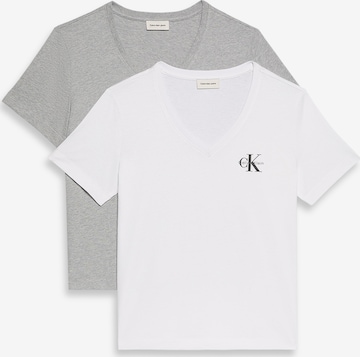 Calvin Klein Jeans Футболка в Серый: спереди