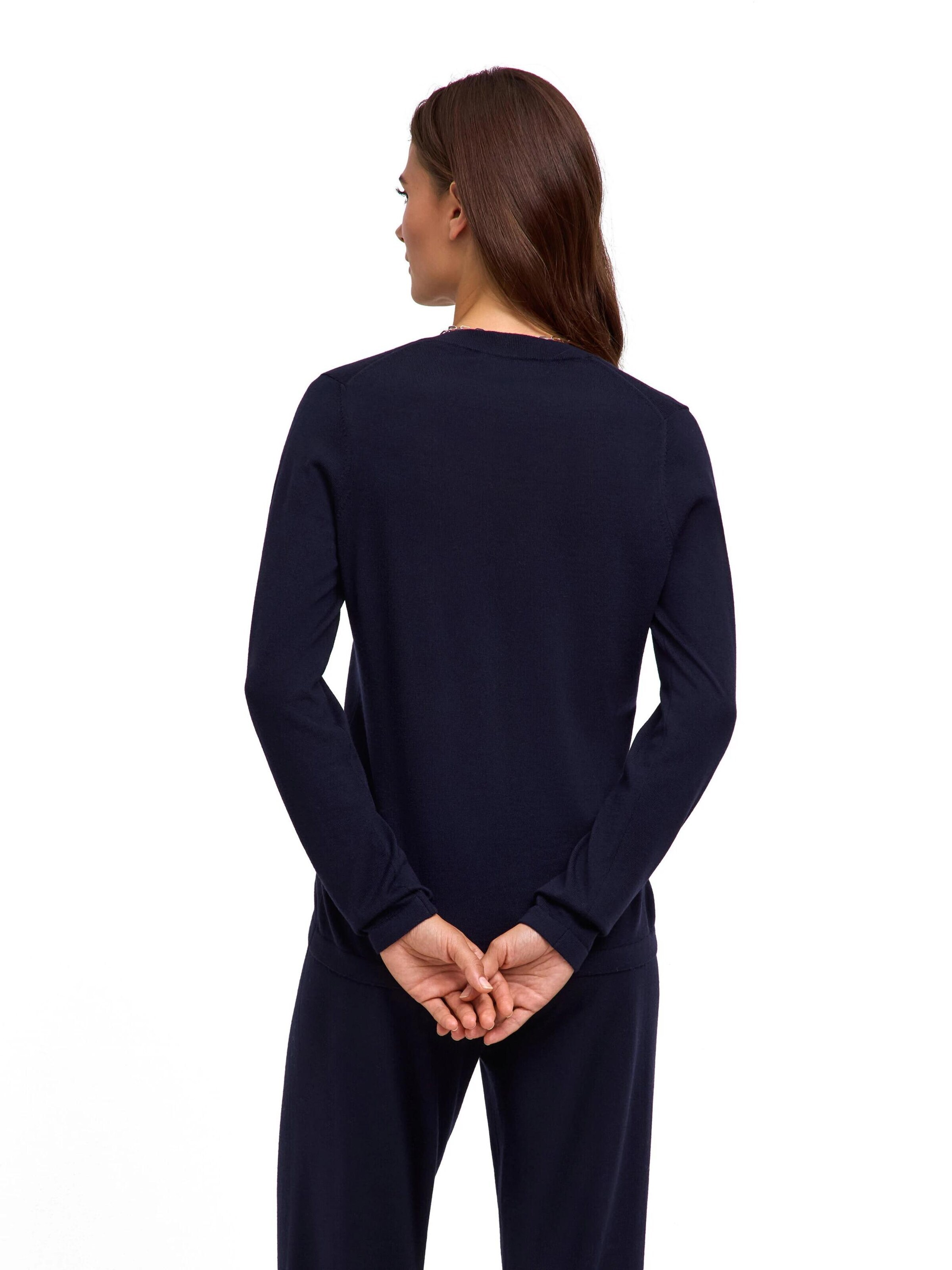 FALKE Pullover 'Pure Merino Wool'‌‌‌‌‌‌‌‌ in Blau
