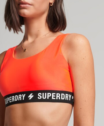 Superdry Bustier Bikinitop in Orange: predná strana