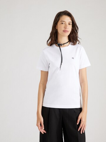 Calvin Klein Jeans Футболка 'Archive' в Белый: спереди