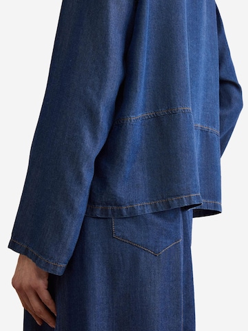 Il Lanificio Blouse in Blauw