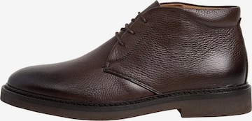 Scarpa stringata di Hackett London in marrone: frontale