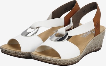 Sandalo di Rieker in bianco