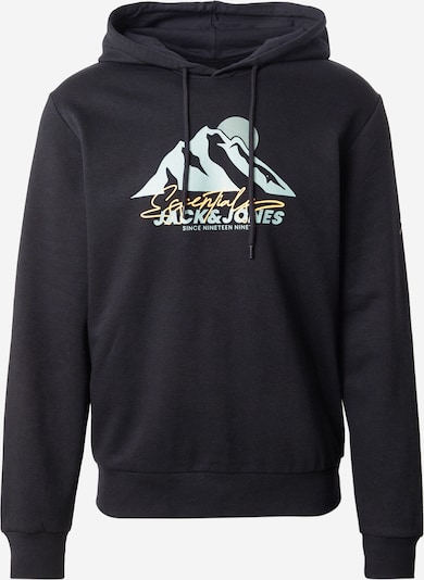 Megztinis be užsegimo 'JJSun' iš JACK & JONES, spalva – šviesiai mėlyna / oranžinė / juoda, Prekių apžvalga