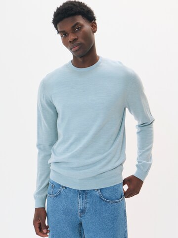 Matinique Klasický střih Svetr 'Margrate' – modrá: přední strana