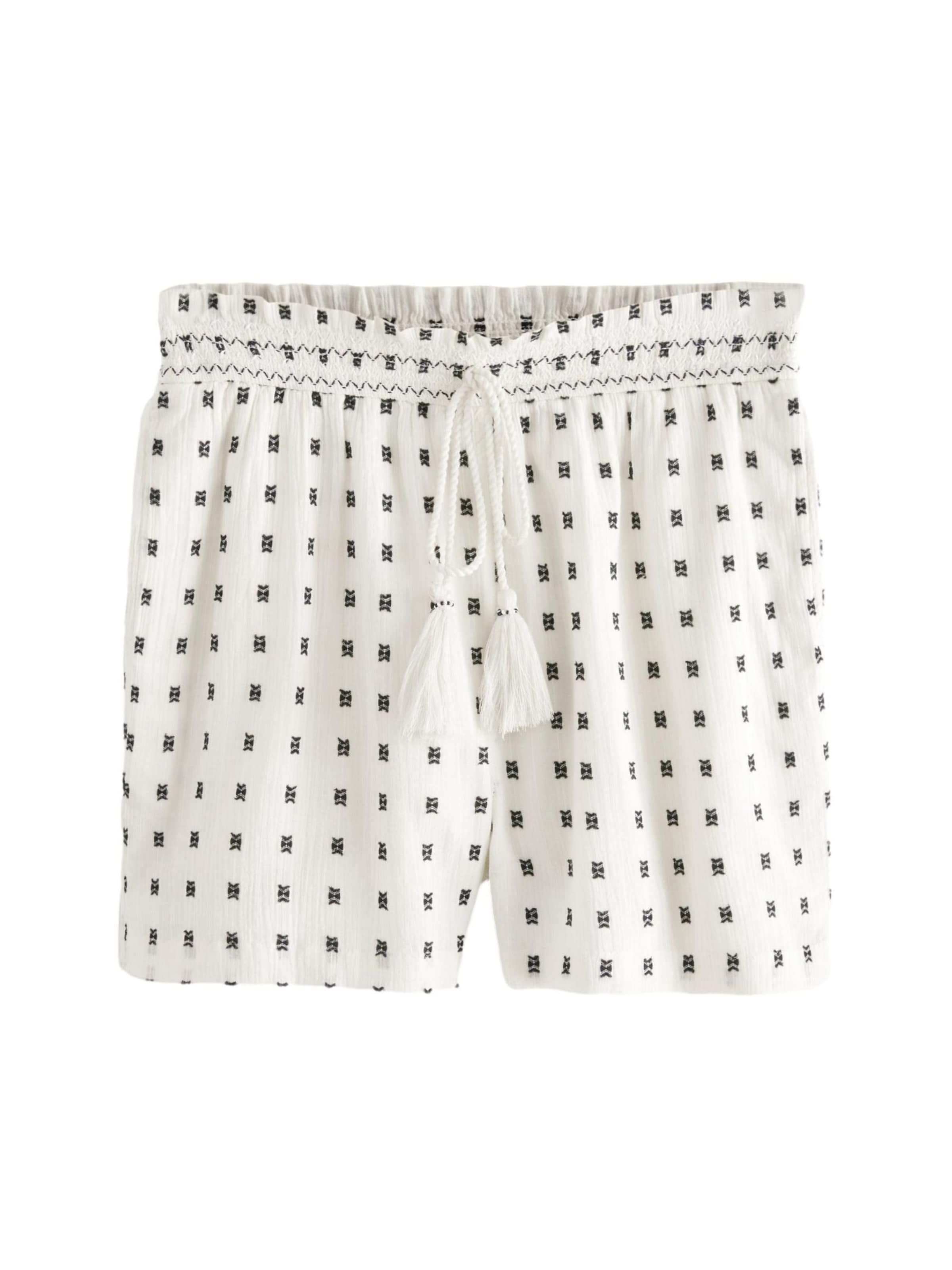 Next Loosefit Broek in Wit: voorkant