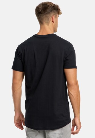 INDICODE JEANS Shirt 'Clever' in Zwart