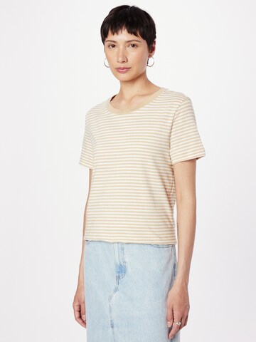 T-shirt GAP en beige : devant