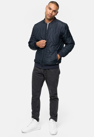 INDICODE JEANS Between-season jacket 'Gatlin' in Blue