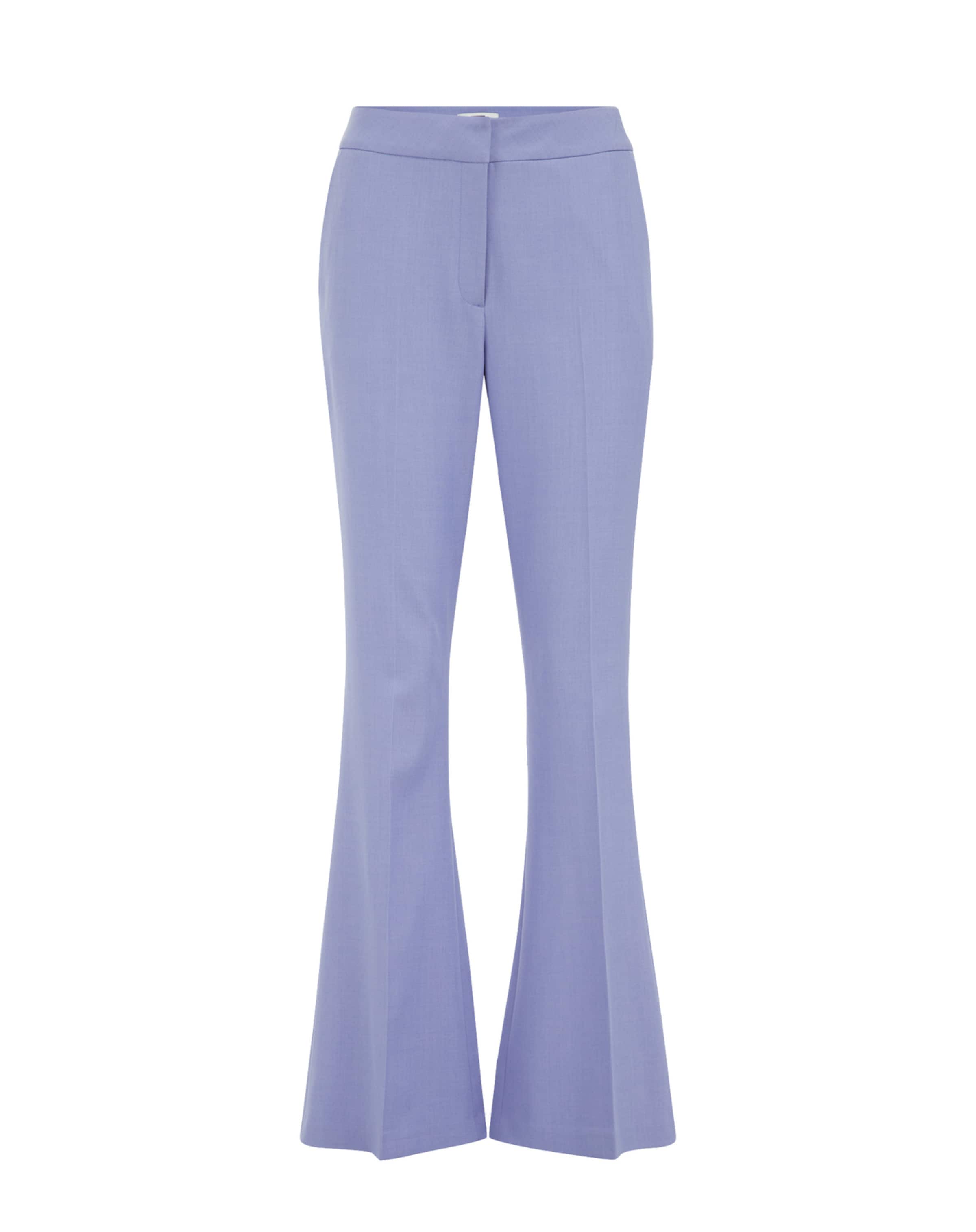 WE Fashion Разкроени Панталон в лилав: отпред