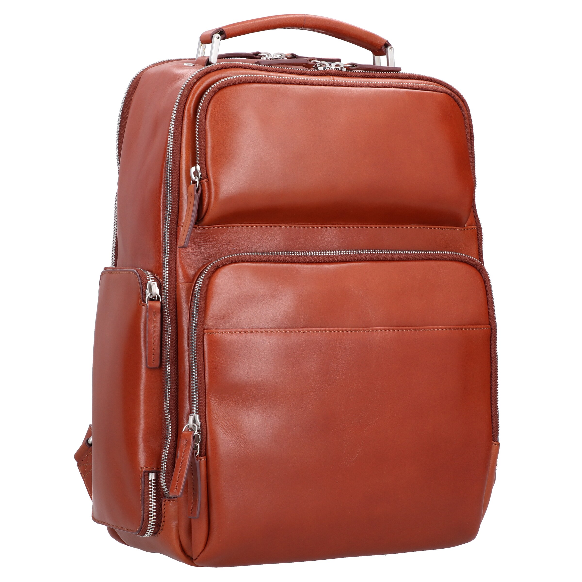 LEONHARD HEYDEN Rucksack in Braun