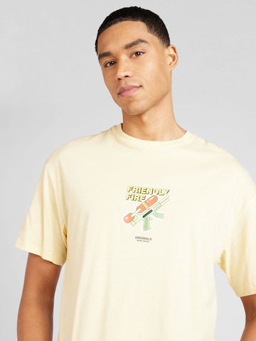 JACK & JONES - Camiseta 'JORBlockpop' en amarillo