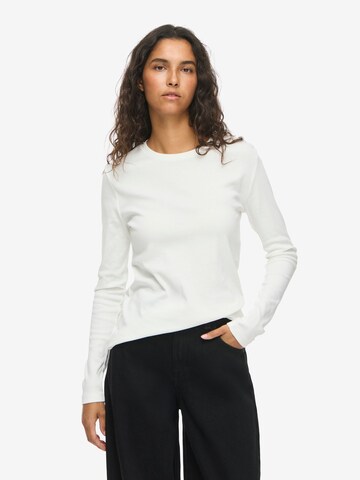Noisy may Shirts 'NMStormy' i hvid: forside