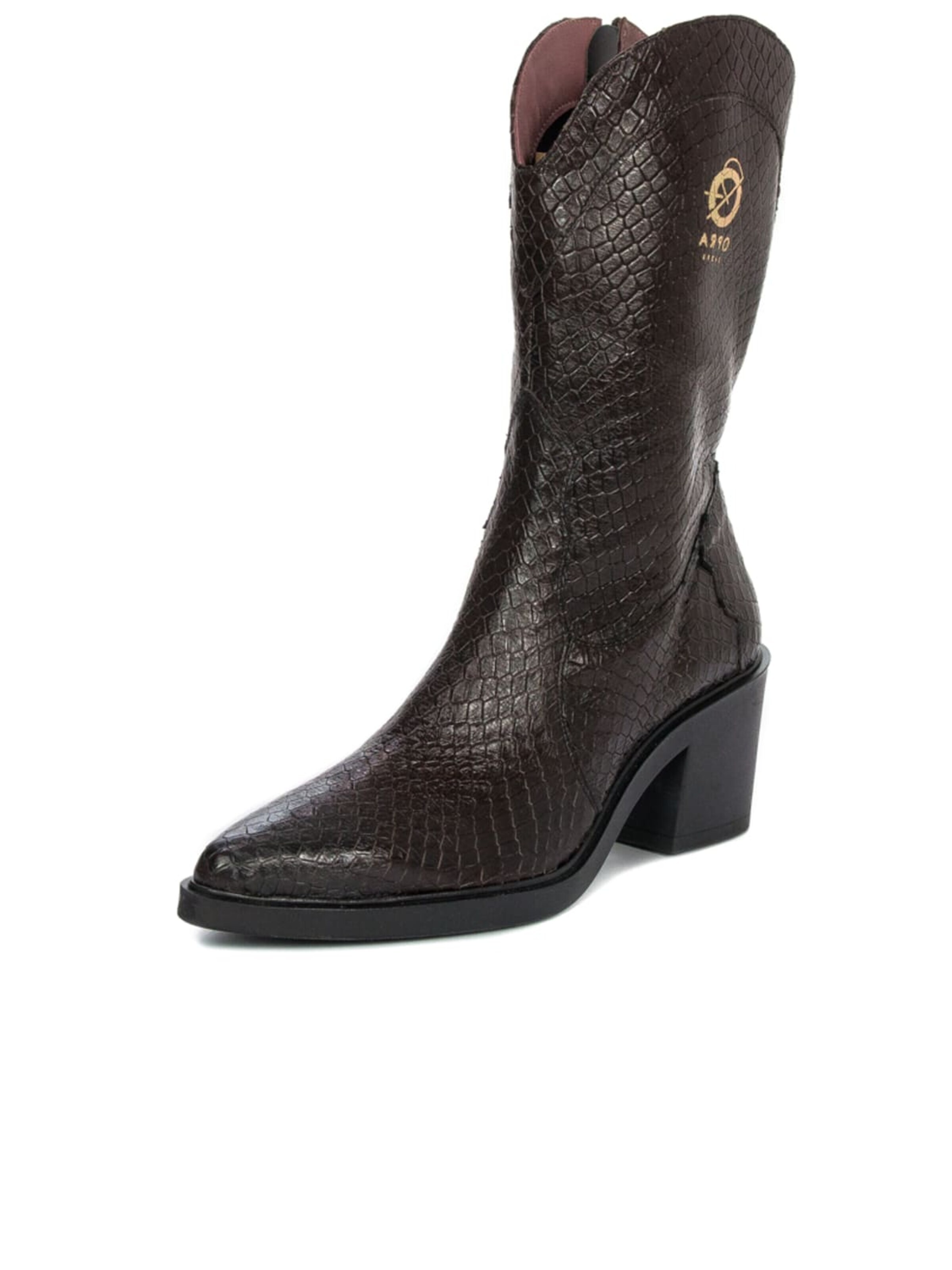 OPRA Boots 'OP032-02/00-6'‌‌‌ in Braun: Vorderseite