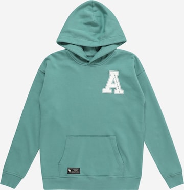 Abercrombie & Fitch Sweatshirt i grön: framsida