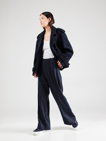 Lindex Loosefit Ráncos nadrág 'George' - kék