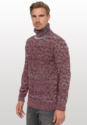 Rusty Neal Pullover in Rot: predná strana