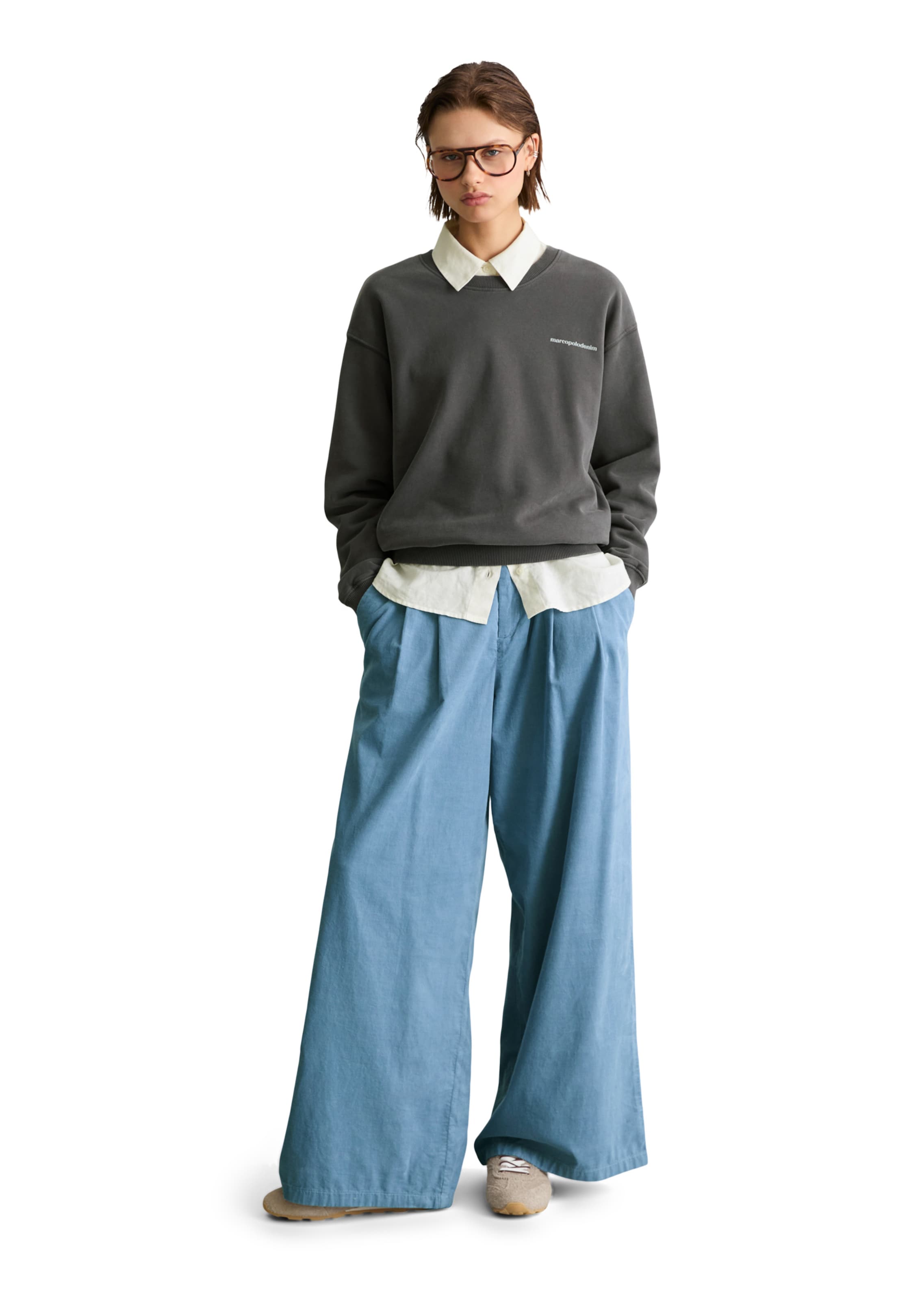 Sweat-shirt Marc O'Polo DENIM en gris