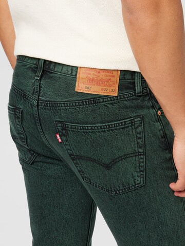 LEVI'S ® Zwężany krój Jeansy '501® Levi's Original' w kolorze zielony