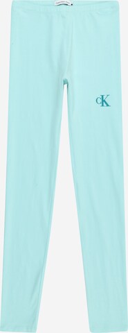 Calvin Klein Jeans Skinny Leggings in Blauw: voorkant