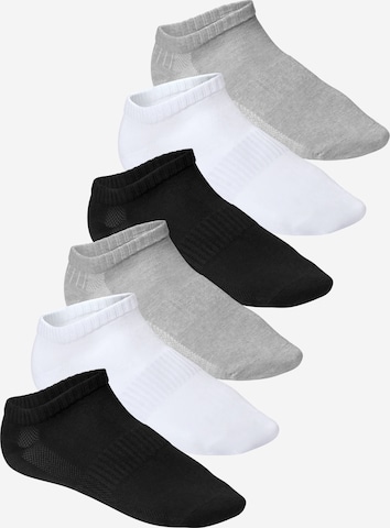 footstar Athletic Socks 'Perfect Fit' in Mixed colors: front