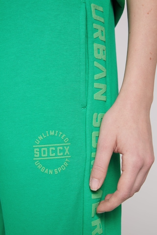 Soccx Tapered Pants in Green