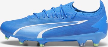 Chaussure de foot 'Ultra Ultimate' PUMA en bleu : devant