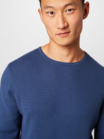 TOM TAILOR DENIM Sweater in Blue