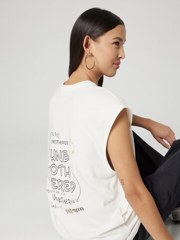 T-shirt 'Gina' millane en blanc