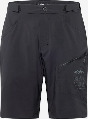 Maloja Regular Sports trousers 'Fuorn' in Blue: front
