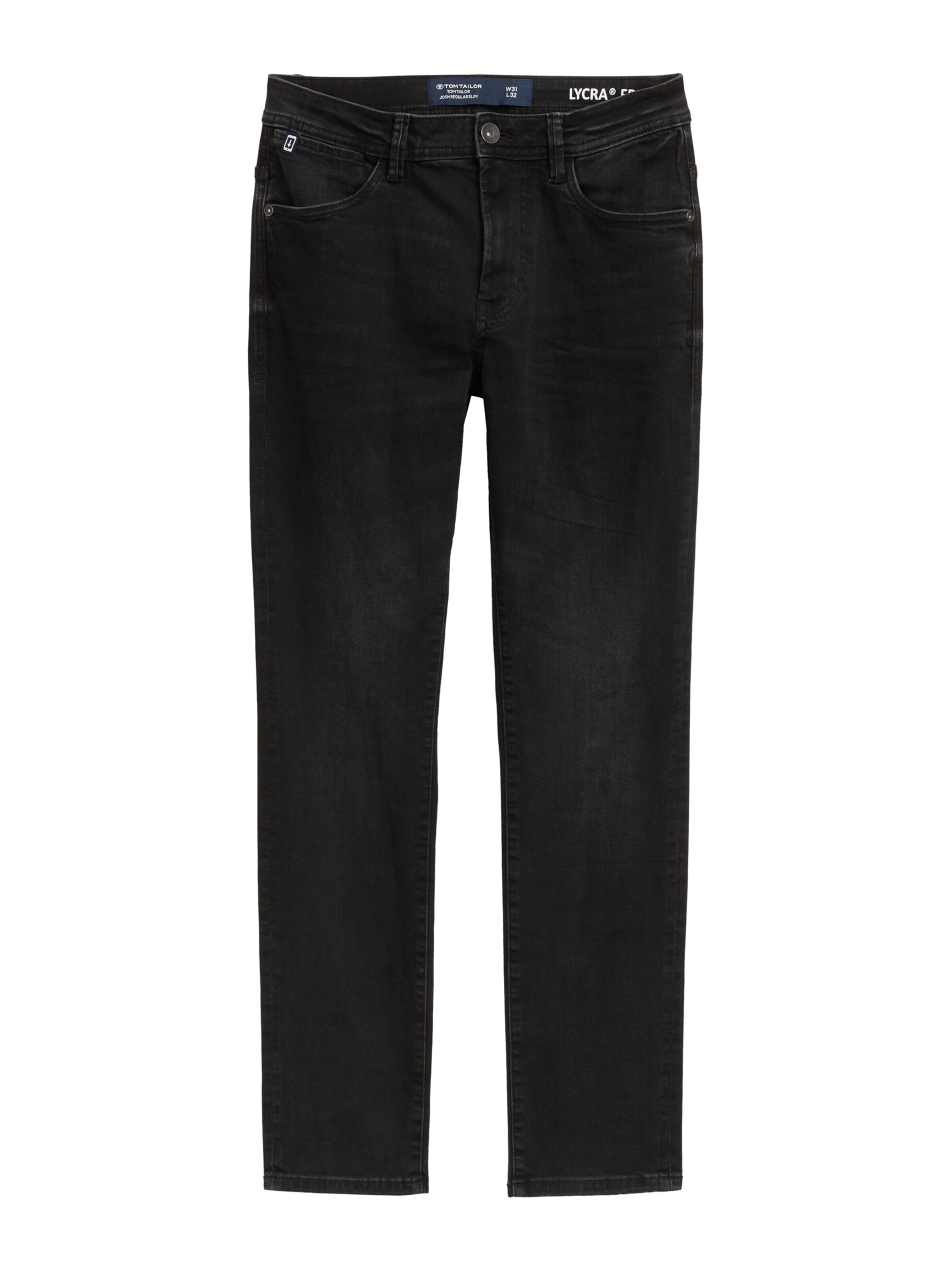 TOM TAILOR Jeans 'Josh' i sort: forside