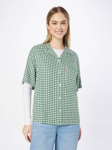 Camicia da donna 'Alfie Shirt' di LEVI'S ® in verde: frontale