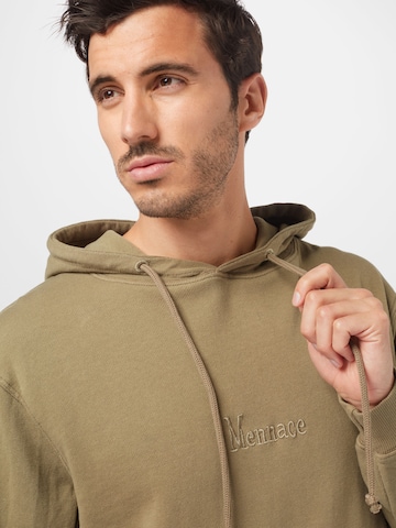 Sweat-shirt Mennace en vert