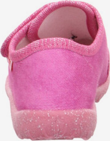 SUPERFIT Huisschoenen 'SPOTTY' in Roze