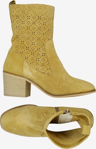 heine Stiefelette 35 in Gelb: Vorderseite