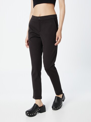 Part Two Regular Pants 'Mighty' in Black: front