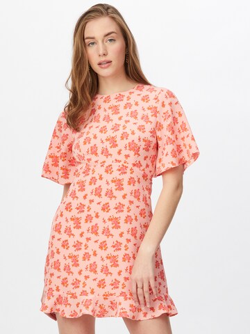 Fashion Union Šaty – pink: přední strana