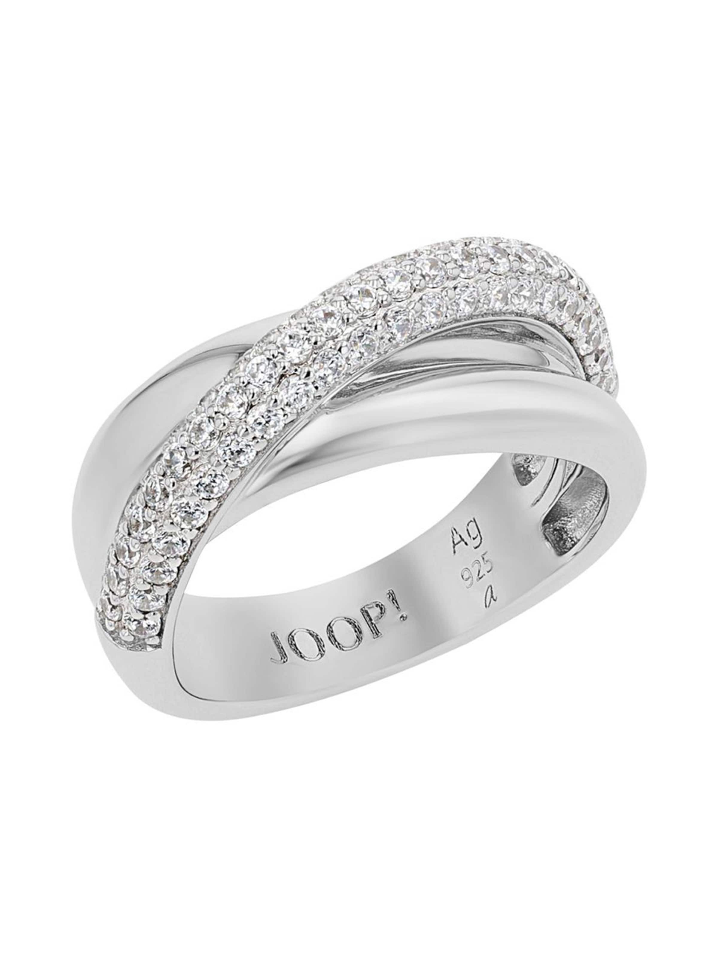 JOOP! Ring in Silver: front