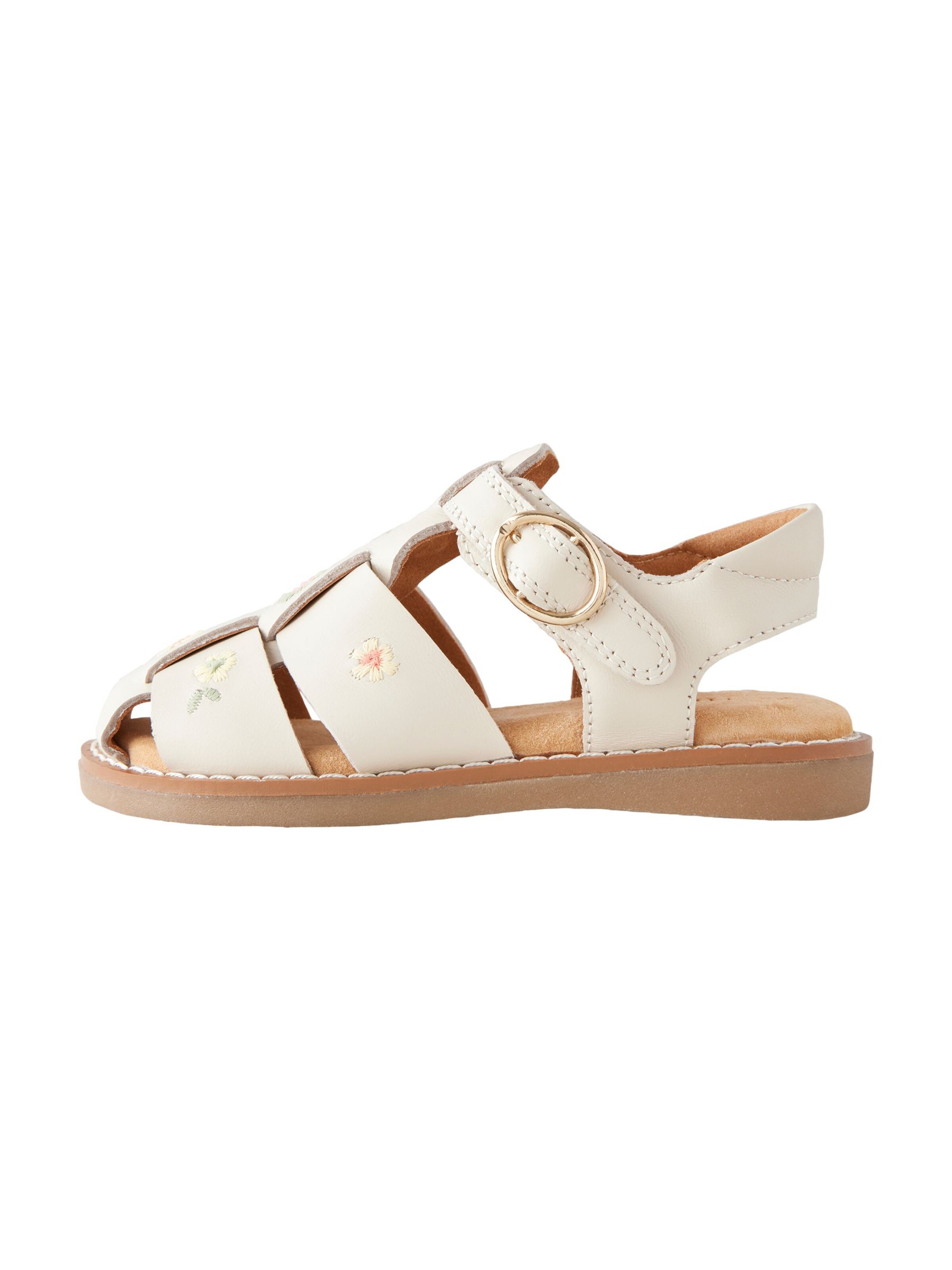Next Sandal in Beige: front