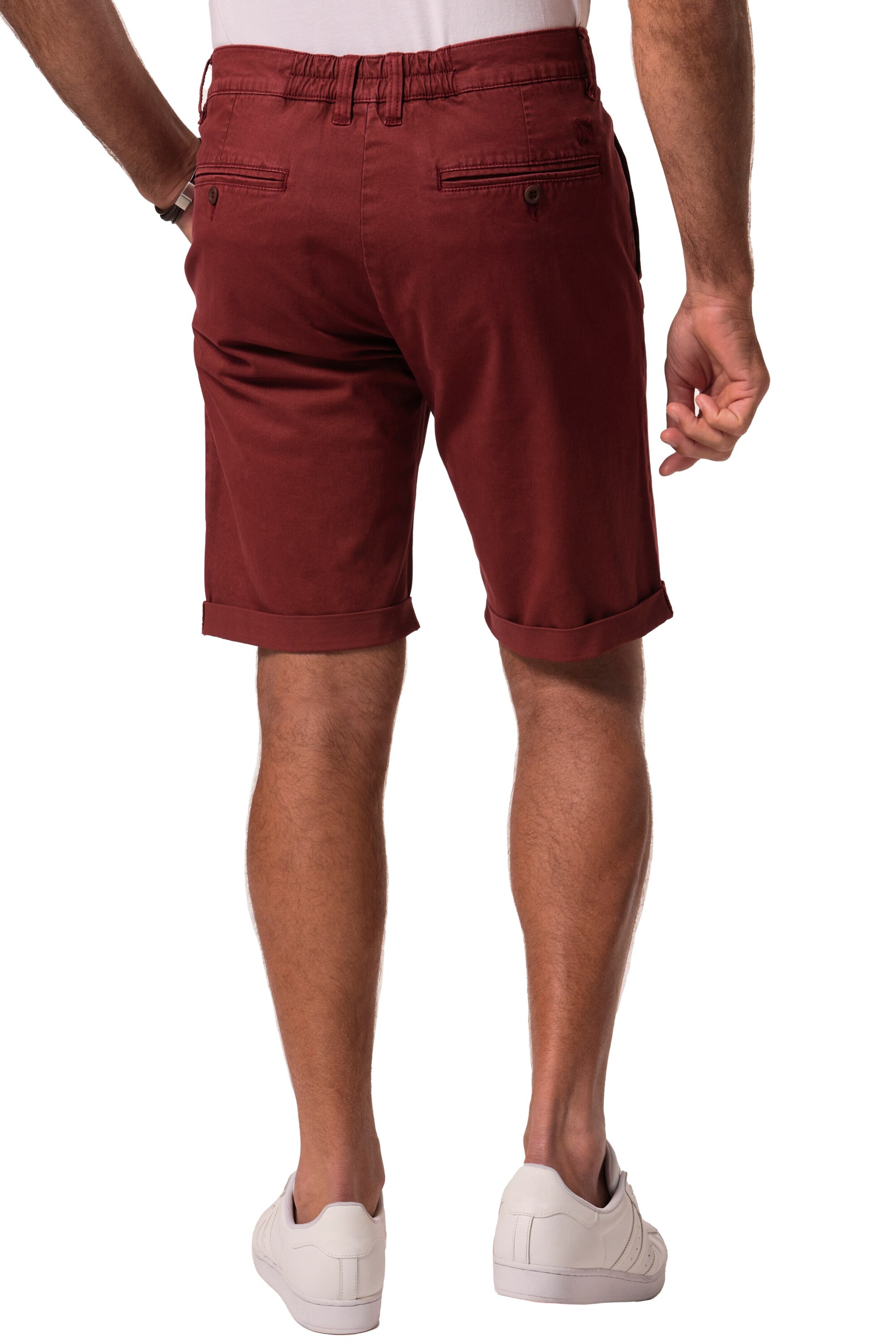 JP1880 Regular Pants 'Bermuda' in Red