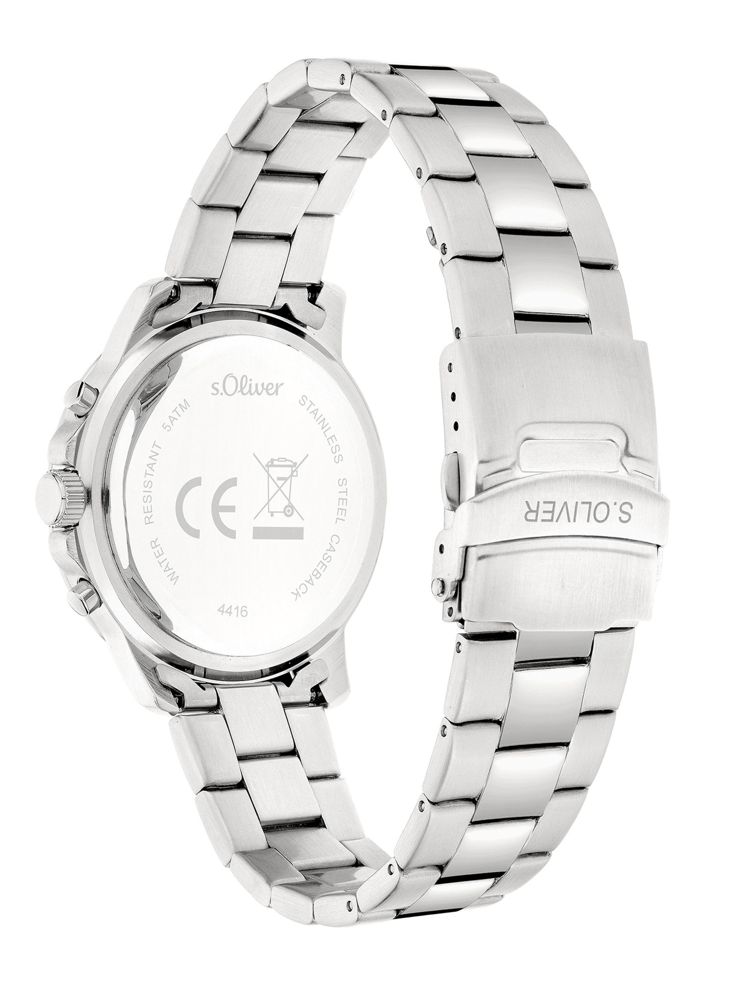 s.Oliver Analog Watch in Silver