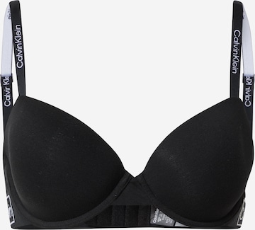 Calvin Klein Underwear Melltartó - fekete: elől