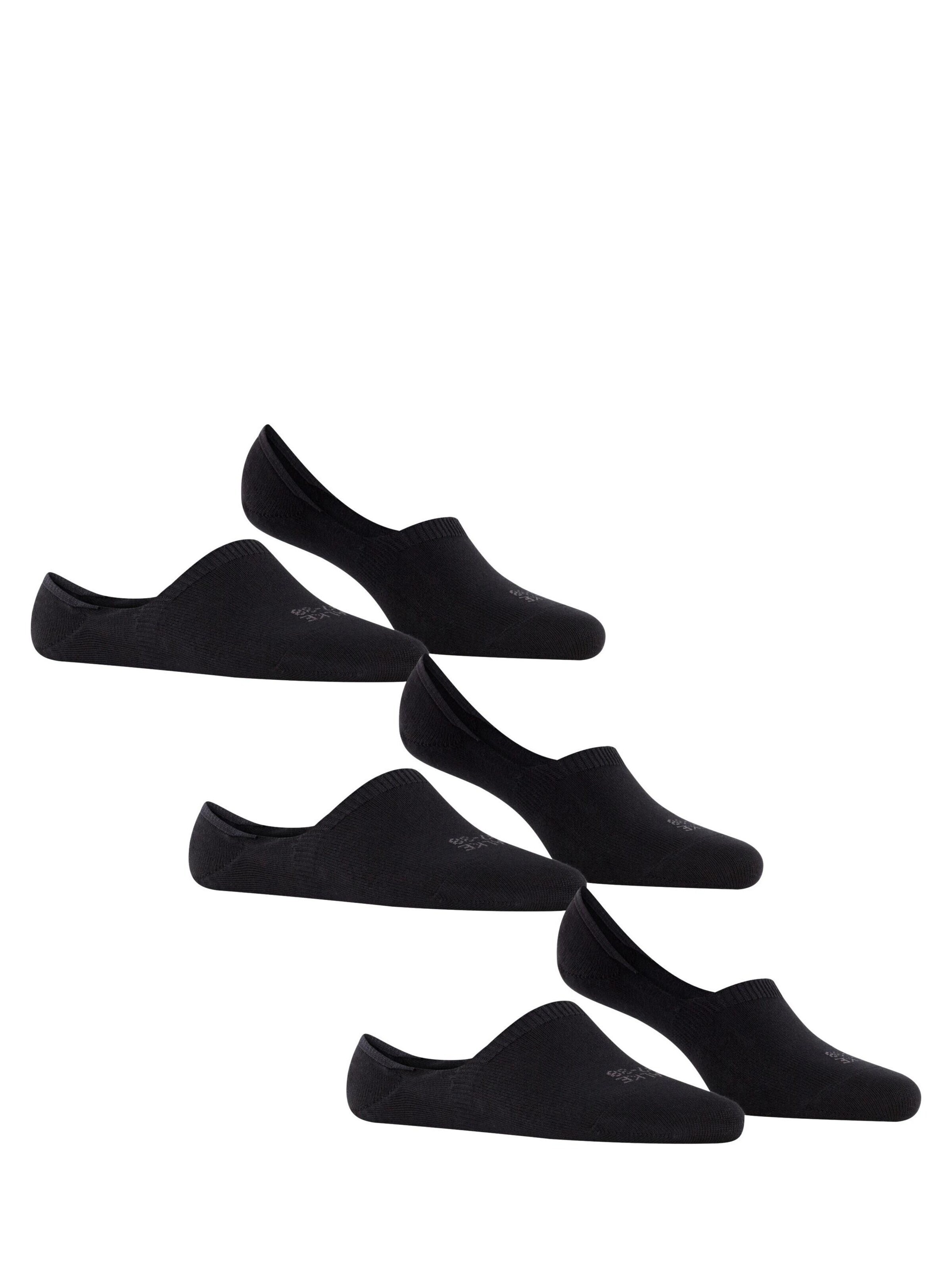 FALKE Füßlinge 'Step 3-Pack'‌‌‌‌‌‌ in Schwarz