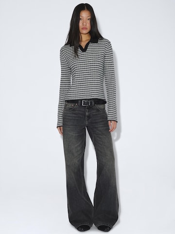 Dr. Denim Regular Jeans 'Rhue Low Wide' in Zwart