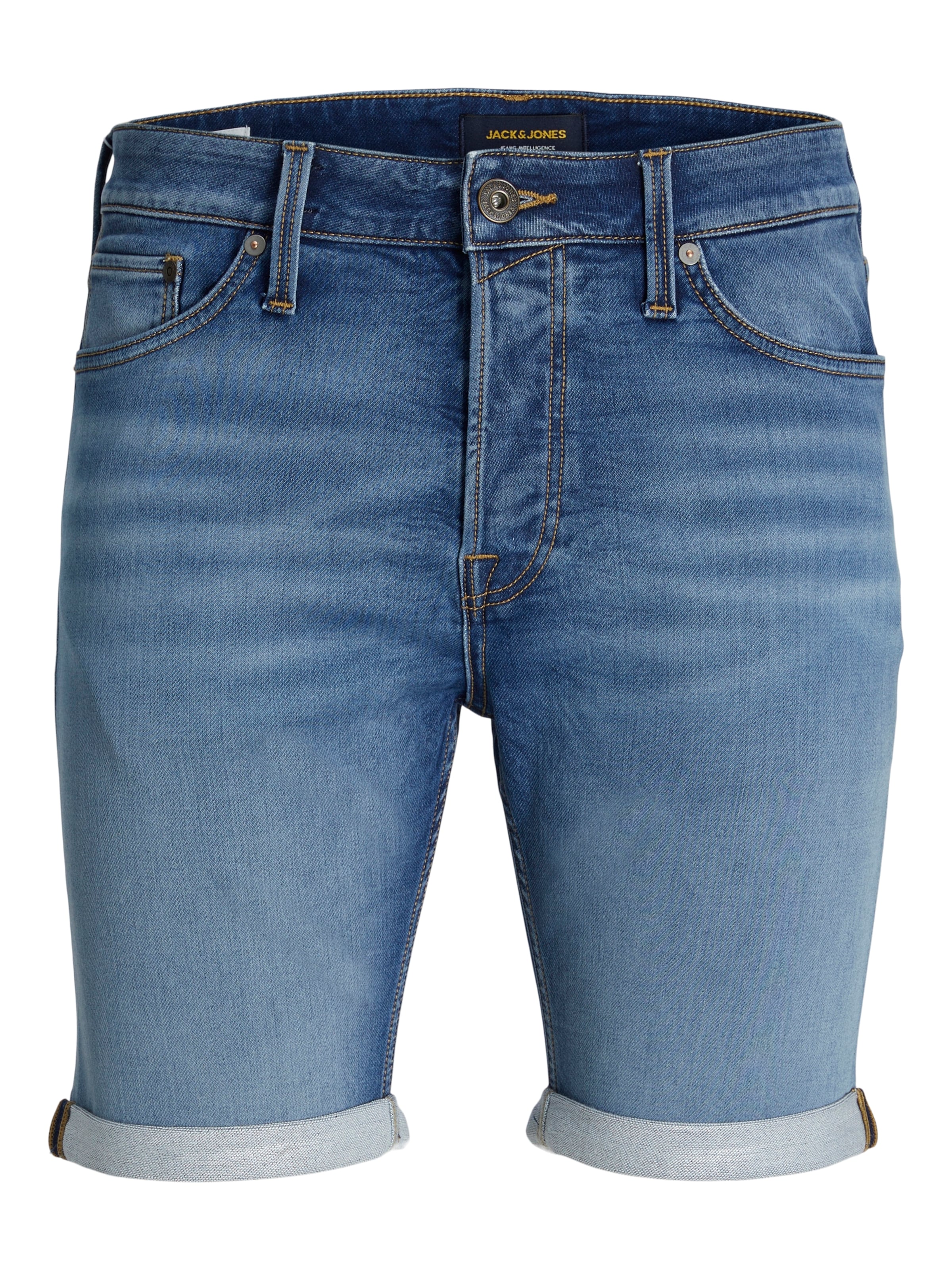JACK & JONES - regular Vaquero 'JJIRick JJIcon' en azul: frente